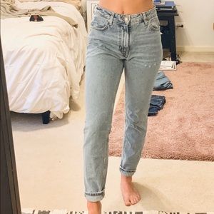 Zara straight leg jeans